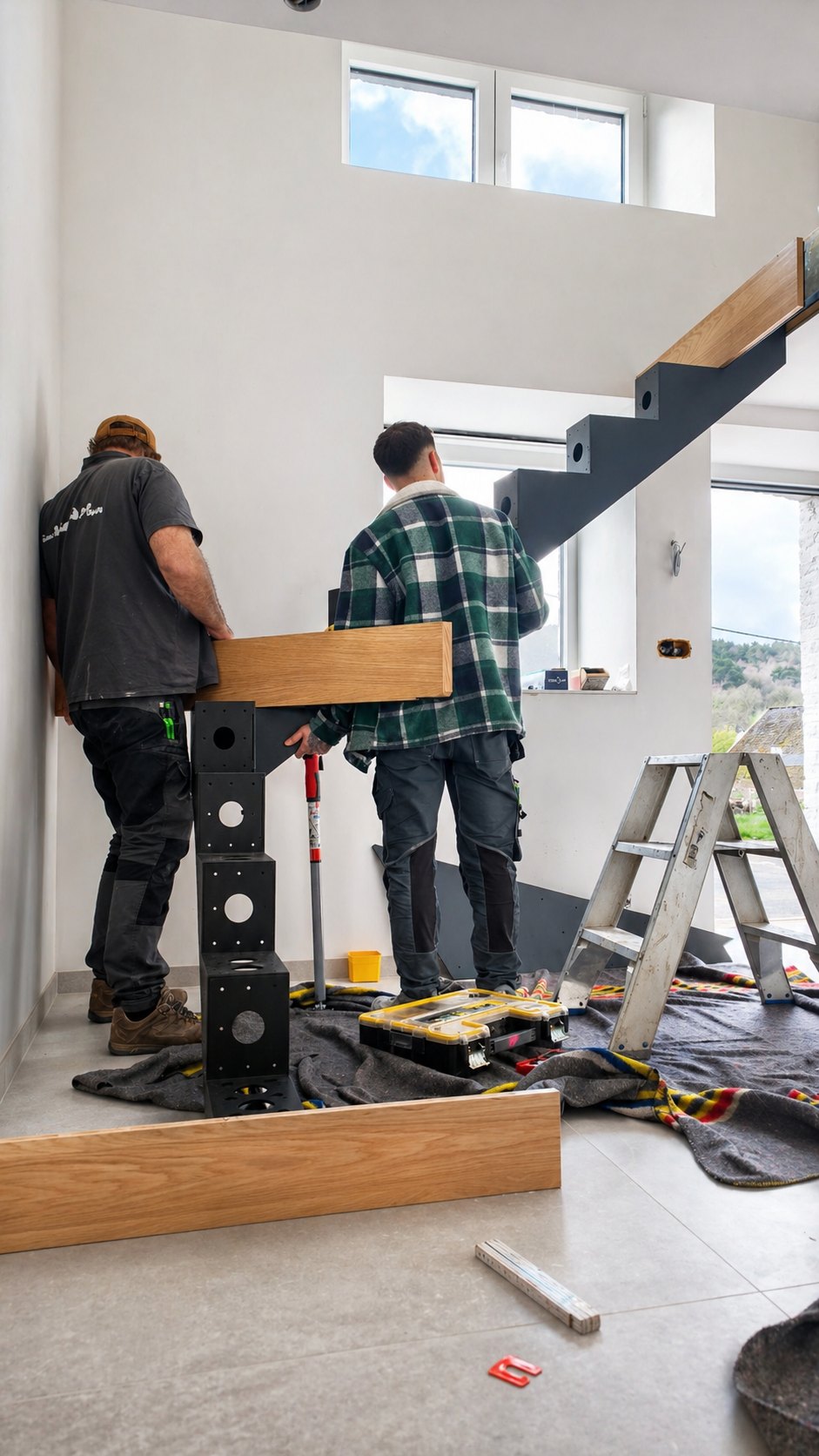 Agencement professionnel — comptoir sur mesure