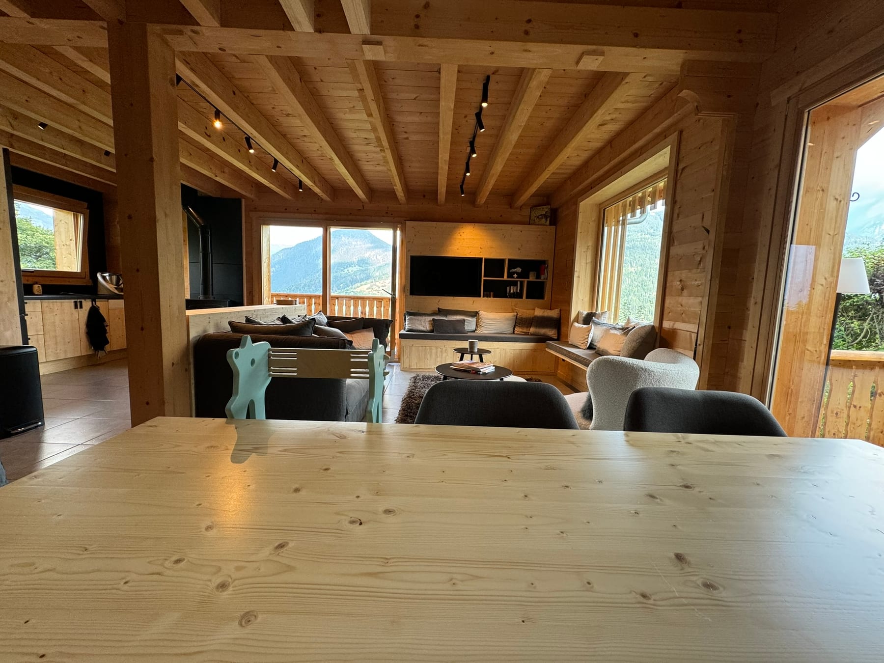 Aménagement complet d’un chalet — Saint-Gervais-les-Bains — Saint-Gervais-les-Bains (Haute-Savoie, France)