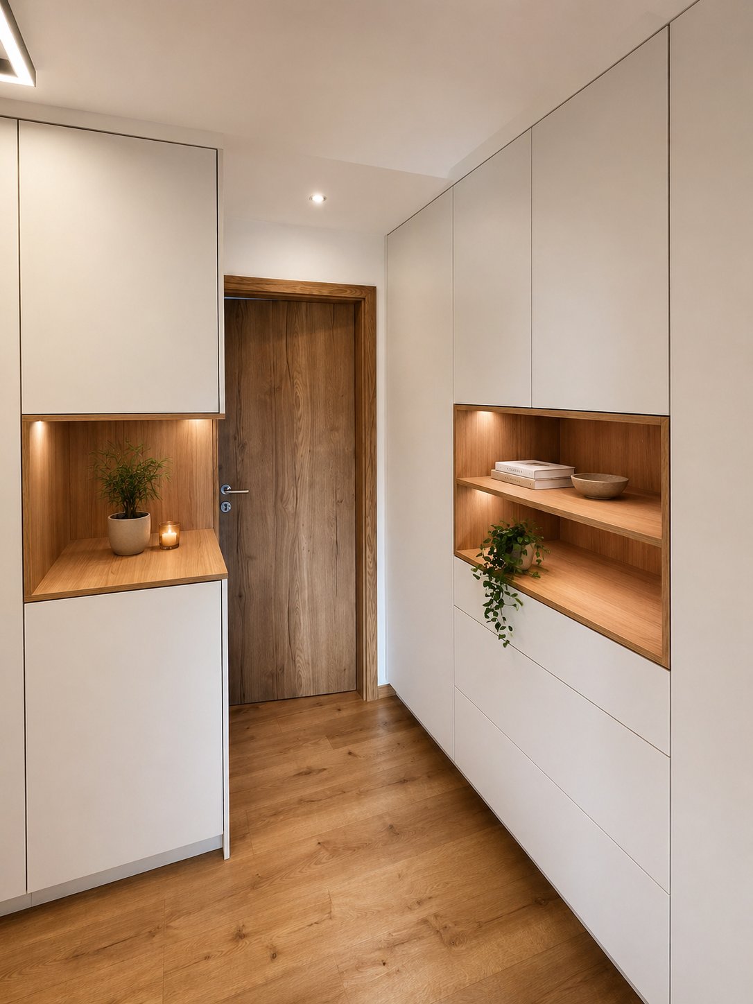 Meuble d’entrée intégré sur mesure