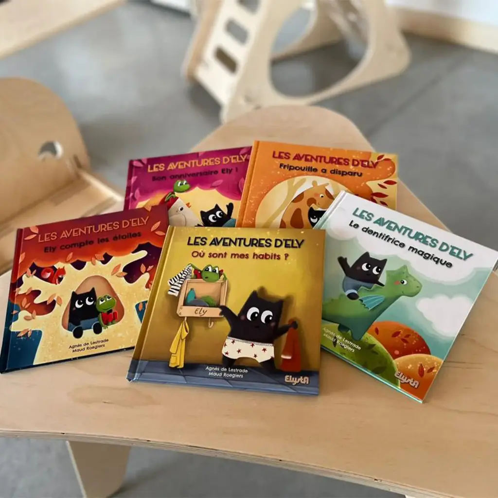 Les Aventures d'Ely - Lot de 5 livres